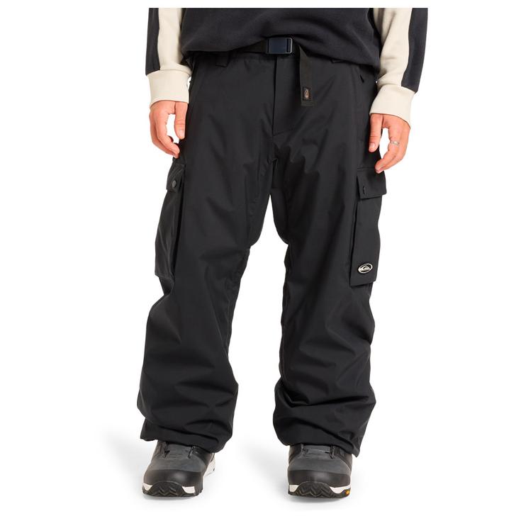 Quiksilver Pantalones de esqui Snow Down Cargo True Black Presentación