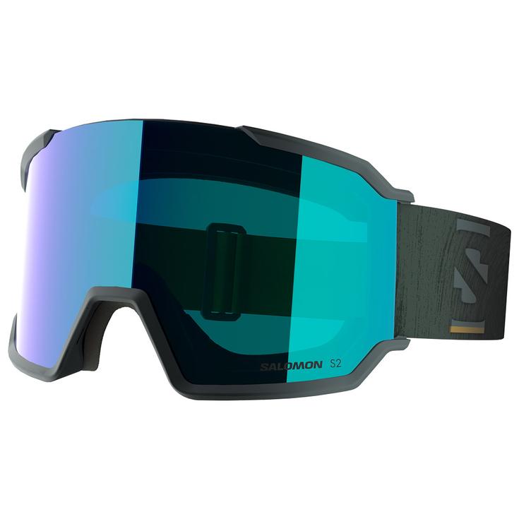 Salomon Skibrillen S/View 3 Green Gables Multilayer Mid Blue Voorstelling