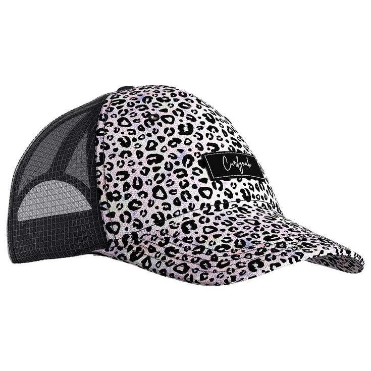 Curlynak Casquettes Trucker Performance Silver Leo Présentation