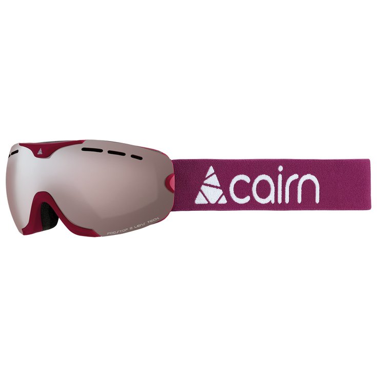 Cairn Maschera Gemini Mat Cranberry Silver Presentazione