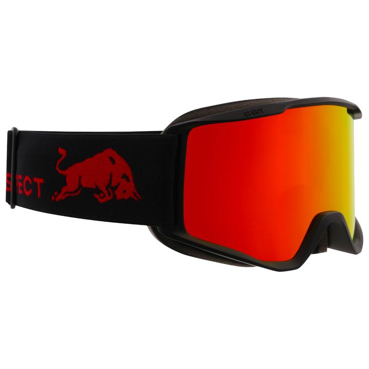 Red Bull Spect Neon Matt Black Red Orange Red Mirror 