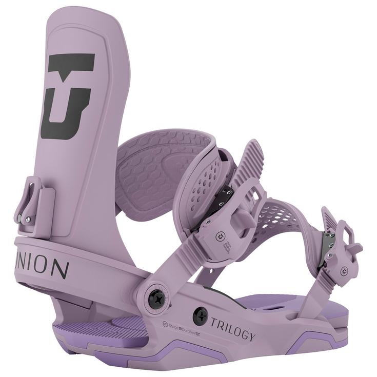 Union Attacchi Snowboard Trilogy Violet Presentazione