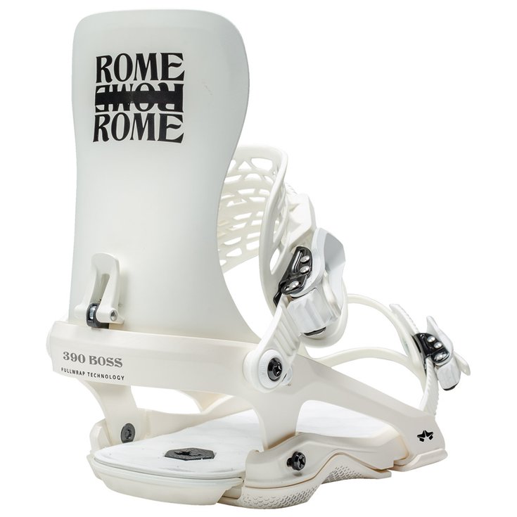 Rome Snowboard Binding 390 White Overview