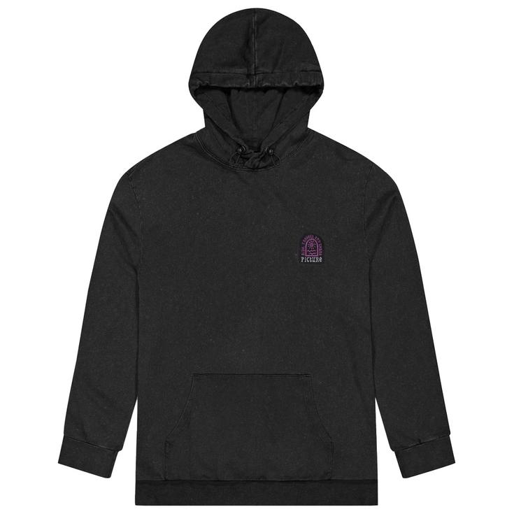 Picture Sweatshirt Picturide Hoodie Black Washed Overview