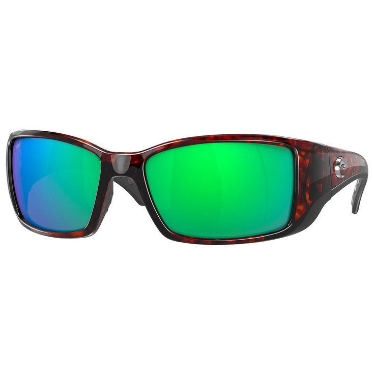 Costa Del Mar Sonnenbrille Blackfin Light Tortoise Green Mirror Polarized Präsentation