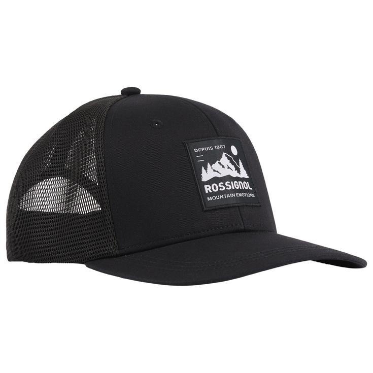 Rossignol Mid Crown Trucker Cap Black 