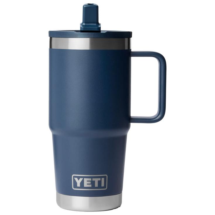 Yeti Rambler 20 Oz (591 ml) Travel Straw Mug Navy 