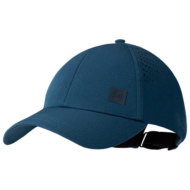 Buff Petten Summit Cap Solid Night Blue Voorstelling
