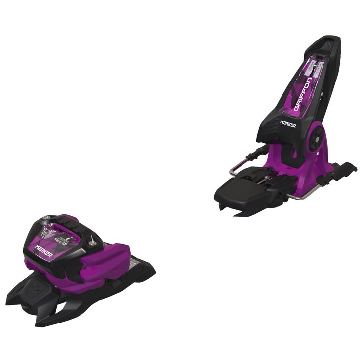 Marker Ski Binding Griffon 13 110mm Black Purple Overview