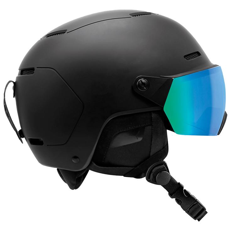 Cebe Visor Helm Pow Vision 2 Black Grey Revo Blue Voorstelling