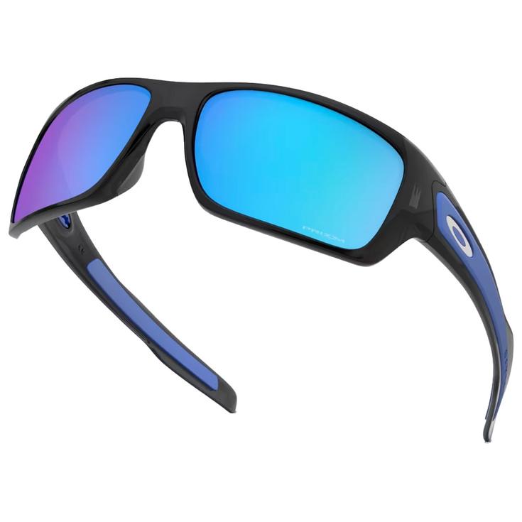 Oakley Sonnenbrille Turbine Black Ink Sapphire Iridium Oberansicht