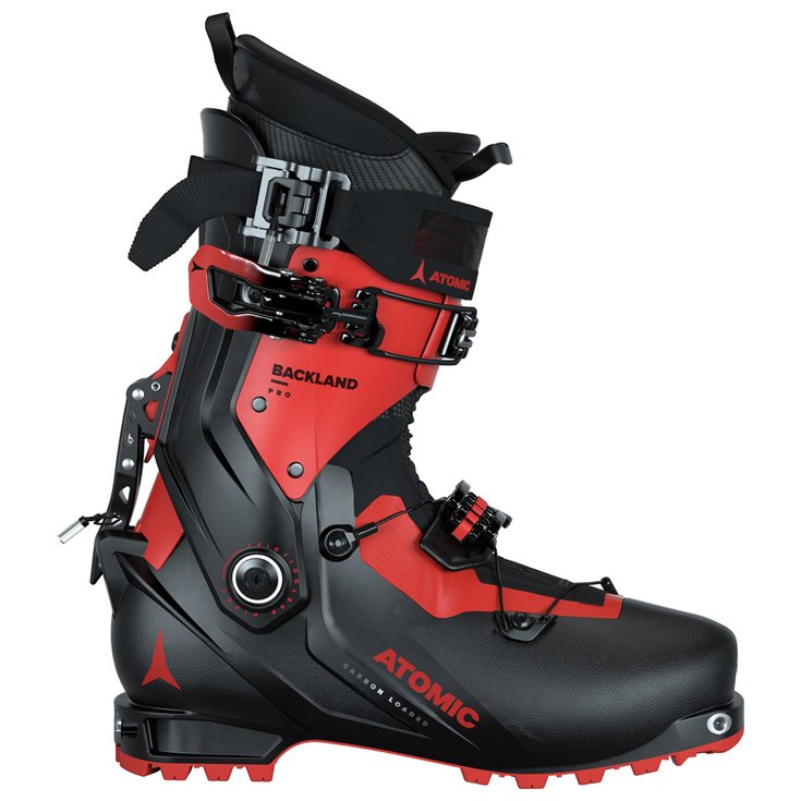 Atomic Chaussures de Ski Randonnée Backland Pro Red Black Présentation