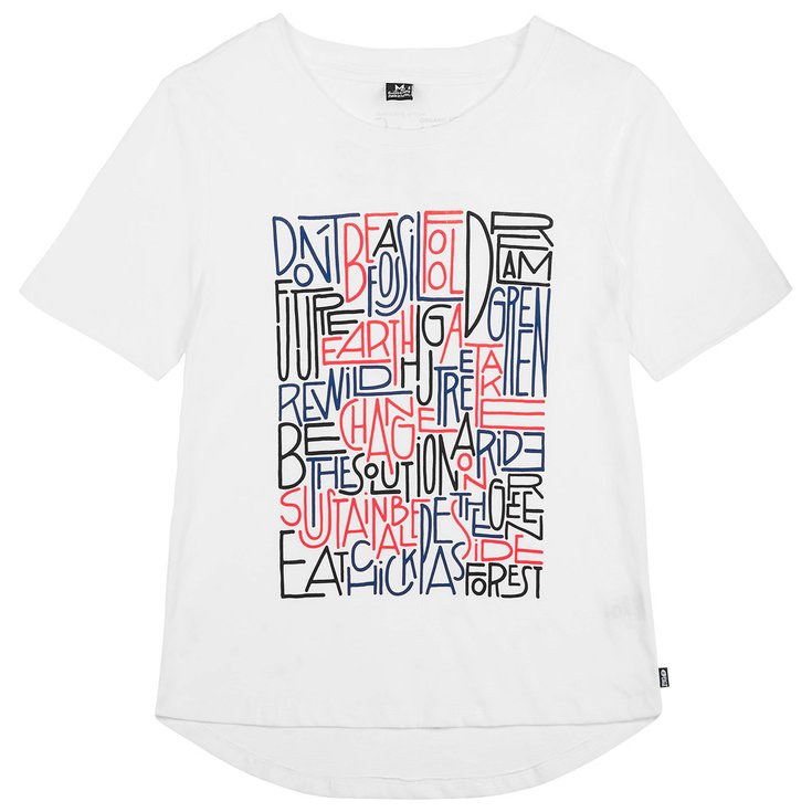Picture Tee-shirt Mp Words White Overview