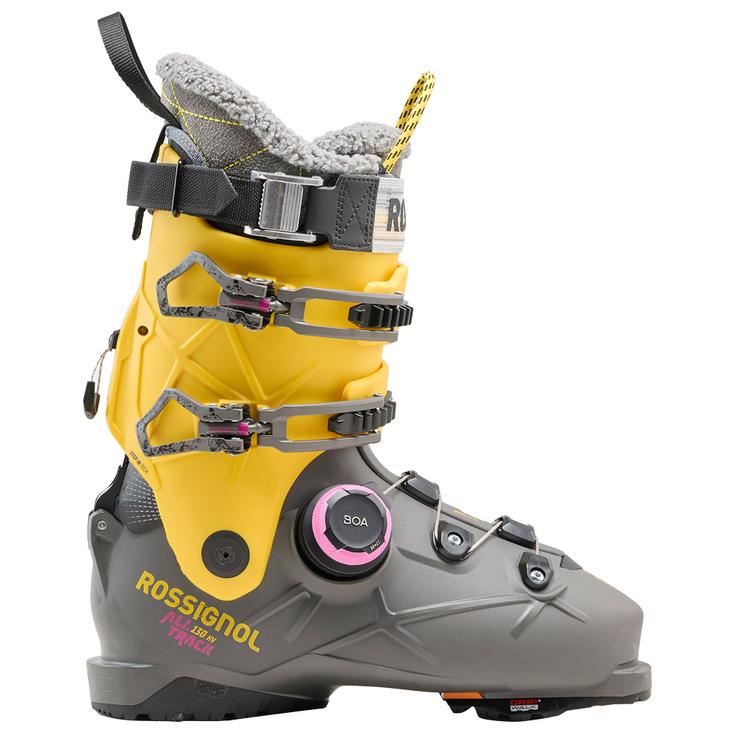 Rossignol Skischuh Alltrack 130 Hv Boa Gw Steel Grey Yellow Präsentation