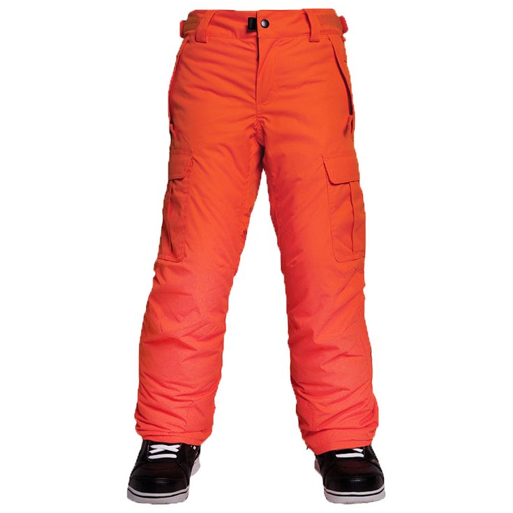 686 Pantalon Ski All Terrain Insulated Orange Présentation