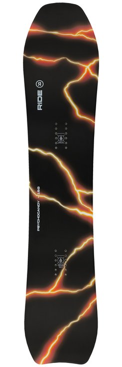 Ride Tavola snowboard Psychocandy Presentazione