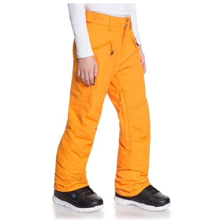 Quiksilver Pantalon Ski Boundry Jr Flame Orange Présentation