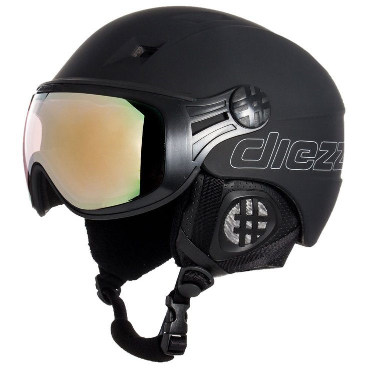 Diezz Visor helmet Glide Activ Black Activilux Mirror Gold Overview