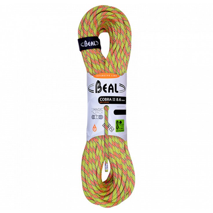 Beal Rope Cobra II 8.6mm Dry Cover Anis Overview