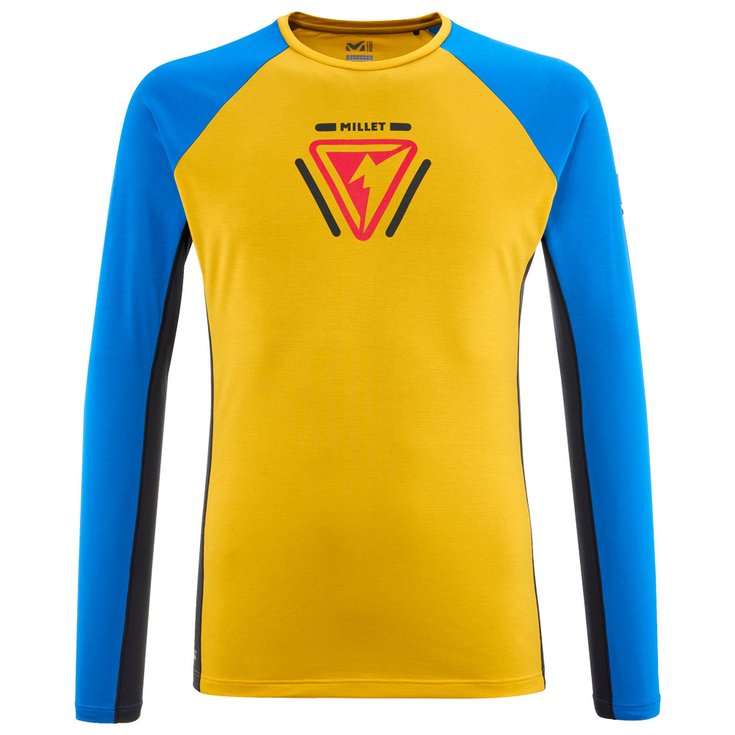 Millet Trilogy Fragment L/S Mustard Sky Diver Presentación