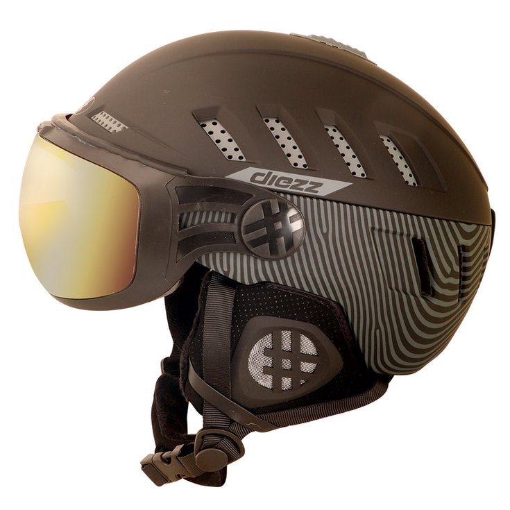 Diezz Visor helmet Arctik Ventury Black Silver Activilux ML Gold Cat 1-3 Overview