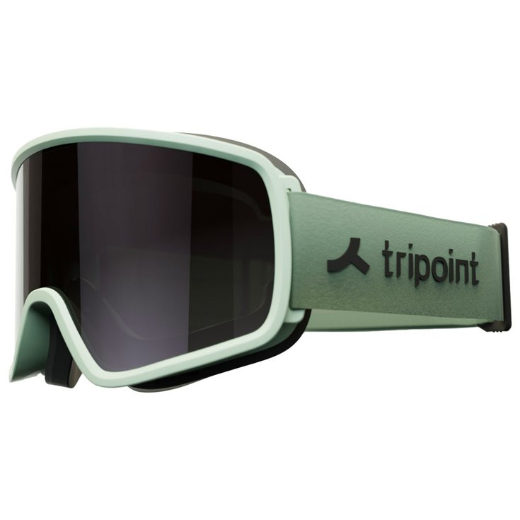 Tripoint Máscaras Mount Roraima Kids Matt Camo Green Brown Silver Mirror Presentación