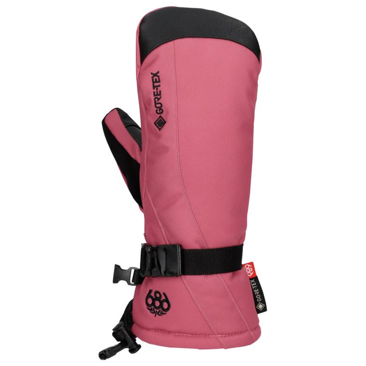 686 Mitten Wmns Gore-Tex Linear Mitt Rosewood Overview