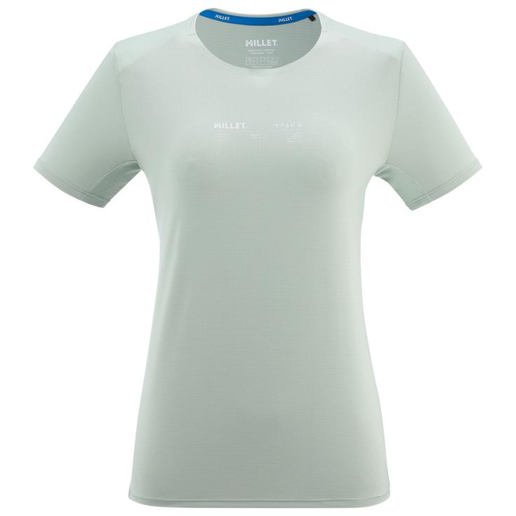 Millet Maglietta da trail Intense Pro Light Short Sleeve W's Green Presentazione