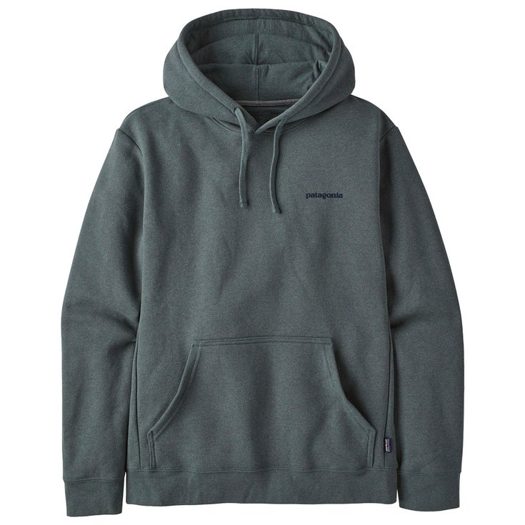 Patagonia Sweatshirt Boardshort Logo Uprisal Hoody Green Overview