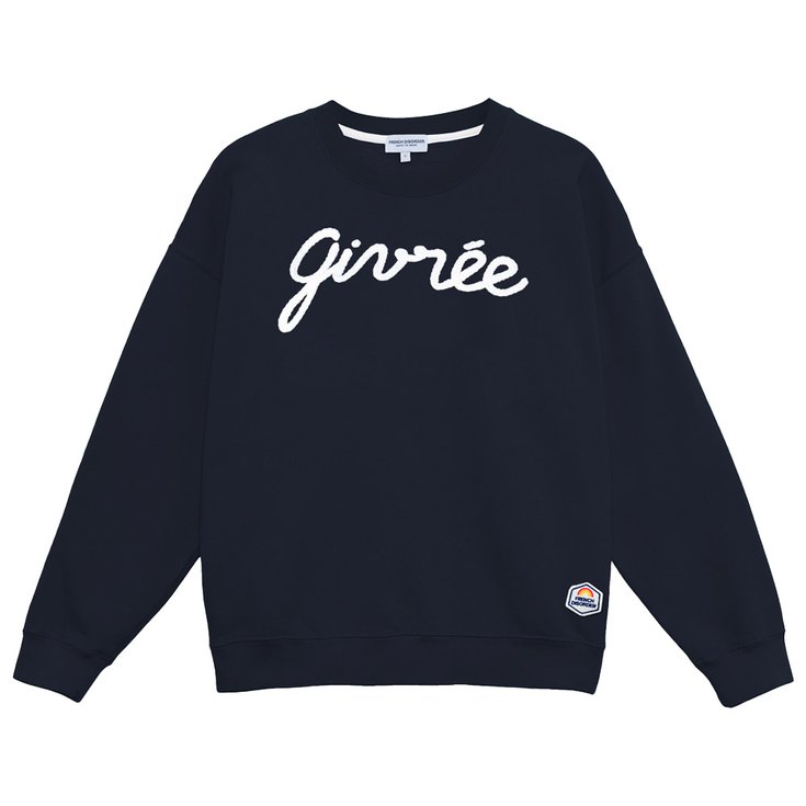 French Disorder Sweatshirt Rosie Givree Tricotin Navy Präsentation