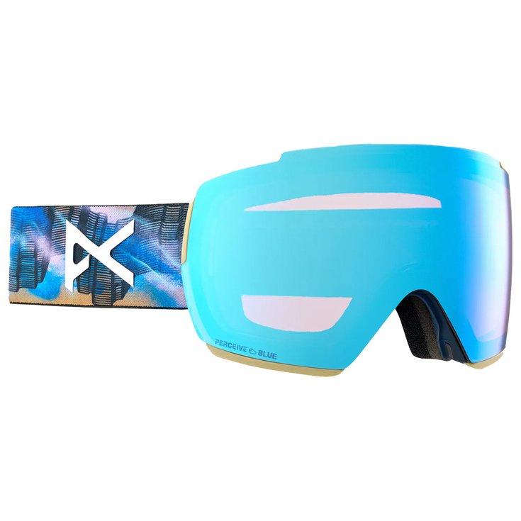 Anon Goggles M5 MFI Chet Malinow Perceive Variable Blue + Perceive Variable Burst Overview
