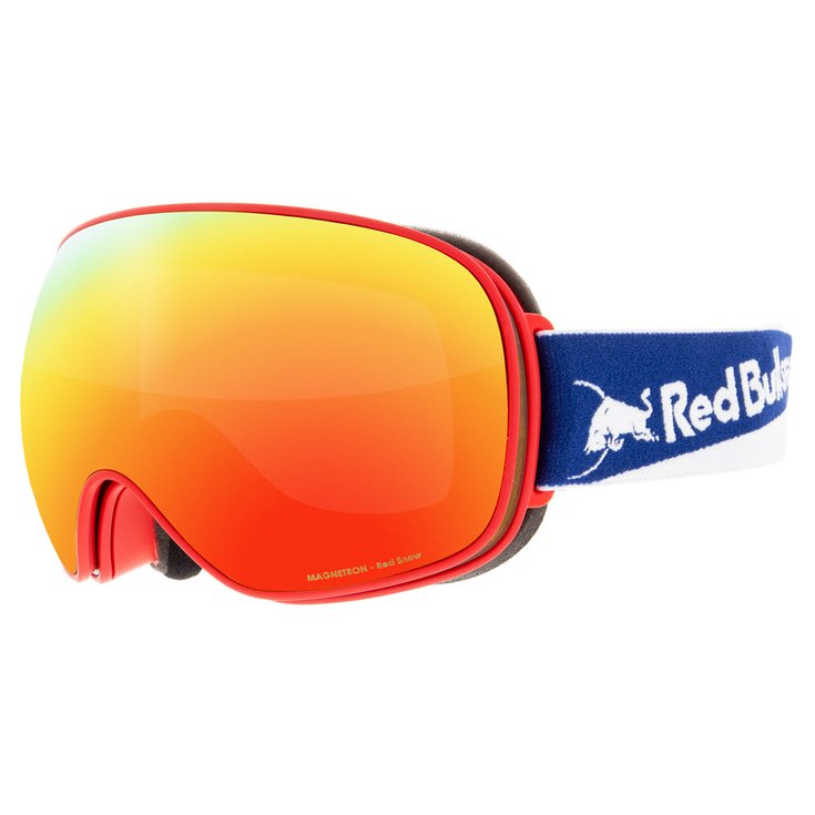 Red Bull Spect Masque de Ski Magnetron H20 Matt Red Red Snow Présentation