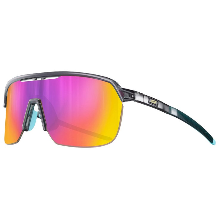 Julbo Frequency Translucide Brillant Noir Turquoise Spectron 3 Overview