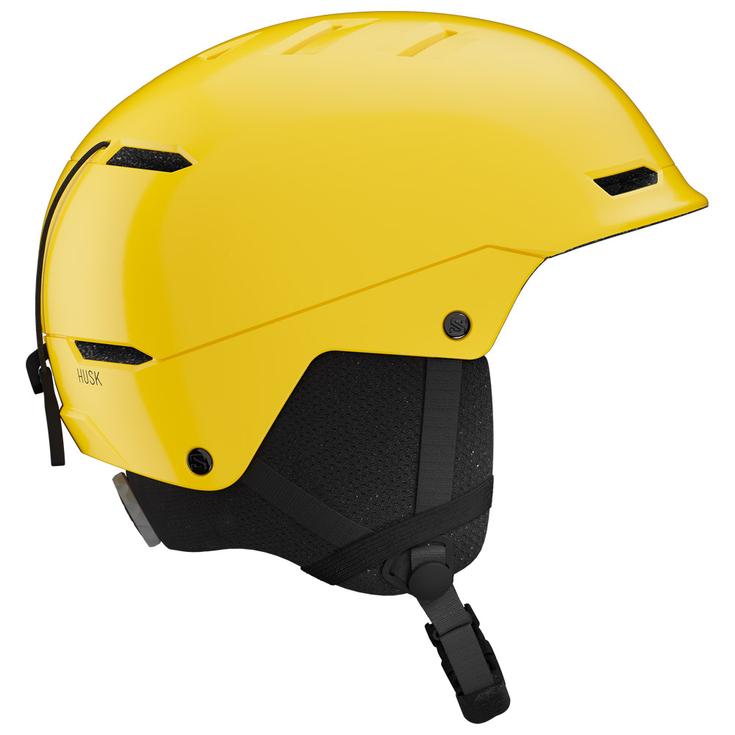 Salomon Casque de ski Husk Kids Vibrant Yellow Présentation