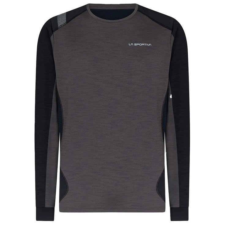 La Sportiva Camiseta de trekking Beyond Long Sleeve M Carbon Black Presentación