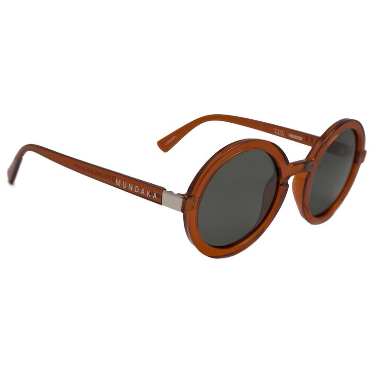 Mundaka Optic Sunglasses Lua Crystal Café Green Polarized Overview