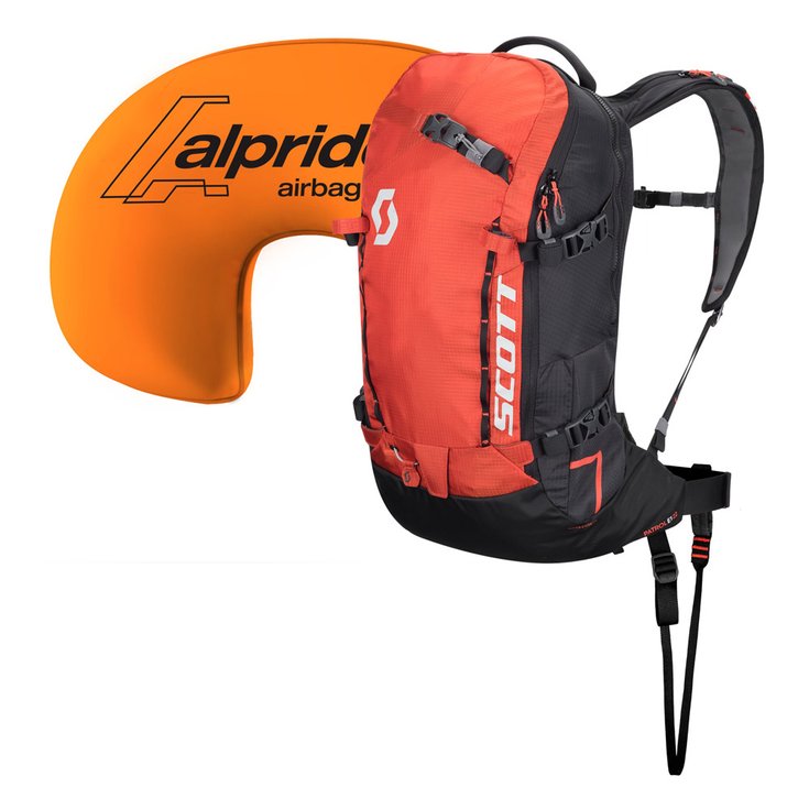 Sac airbag Scott Patrol E1 22L Kit Pack Burnt Orange Black Hiver 2025 Glisshop