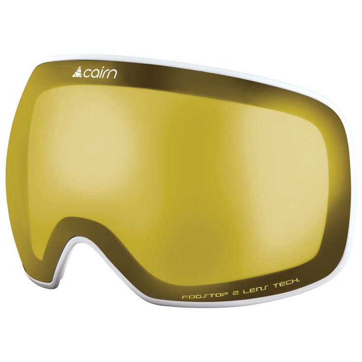 Cairn Vervanginsscherm skibril Magnetik Lens White Contour-yellow Voorstelling