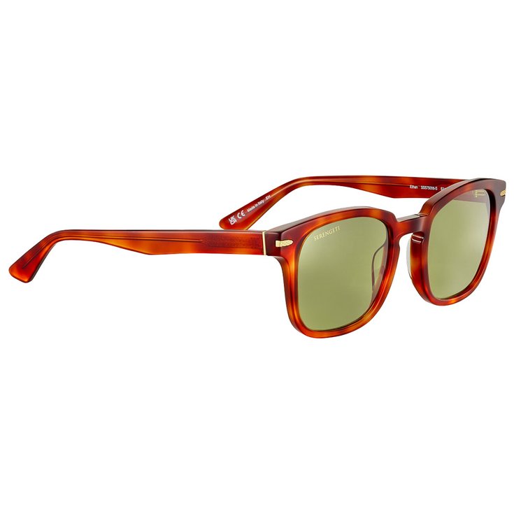 Serengeti Gafas Ethan Shiny Classic Havana 555nm Presentación