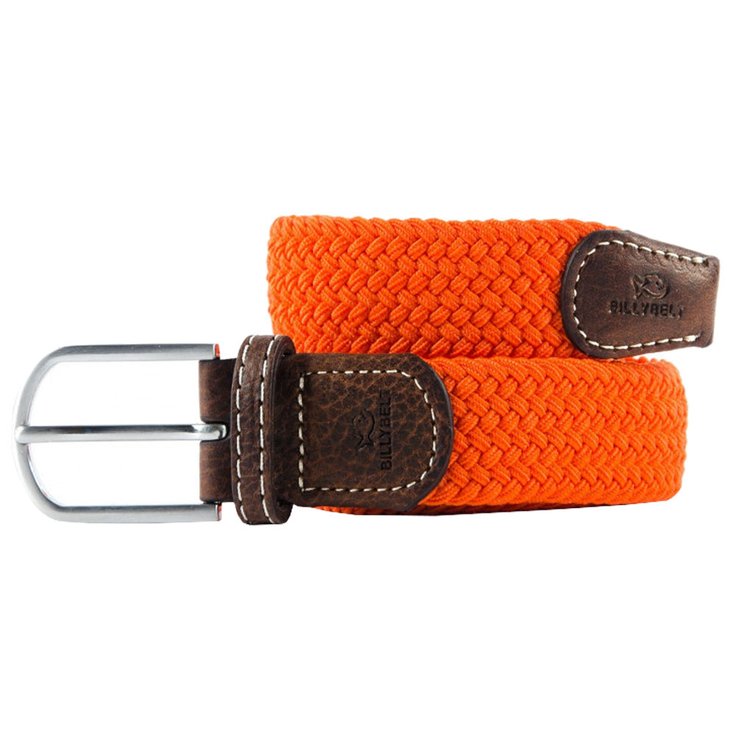 BillyBelt Cintura Tressée Orange Abricot Presentazione