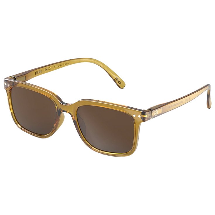 Izipizi Sunglasses Sun #L Golden Green Overview