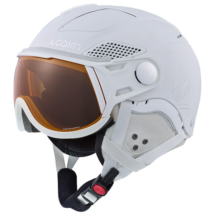Cairn Visor helmet Helios Photochromic Mat White Overview