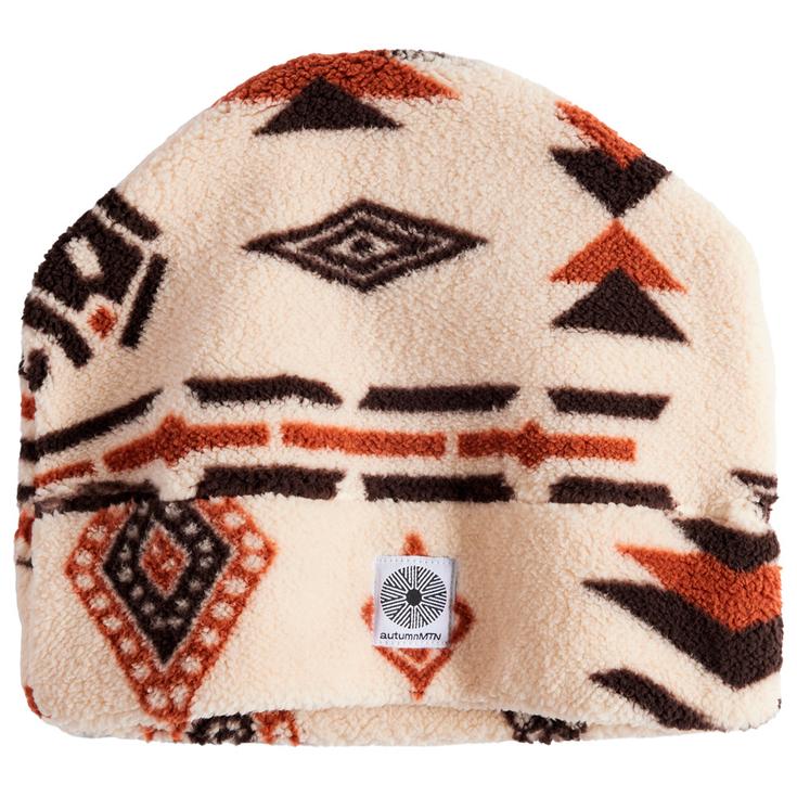 Autumn Gorro Mtn Goat Beanie Geometry Presentación