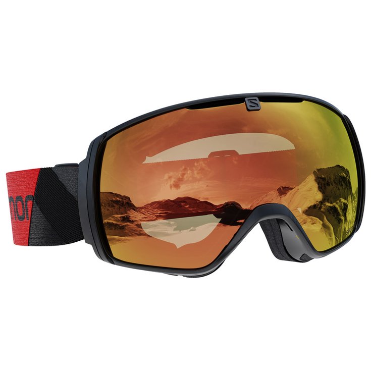 Salomon Goggles Xt One Photo Sigma Black/red Overview