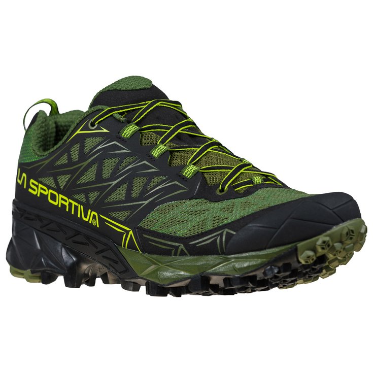 La Sportiva Trail shoes Akyra Olive Neon Overview