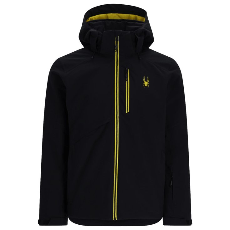 Black spyder ski jacket sales