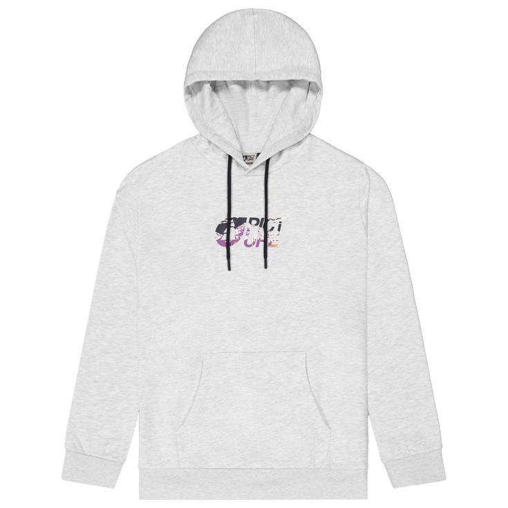 Picture Sweatshirt Basement Camo Print Grey Melange Overview