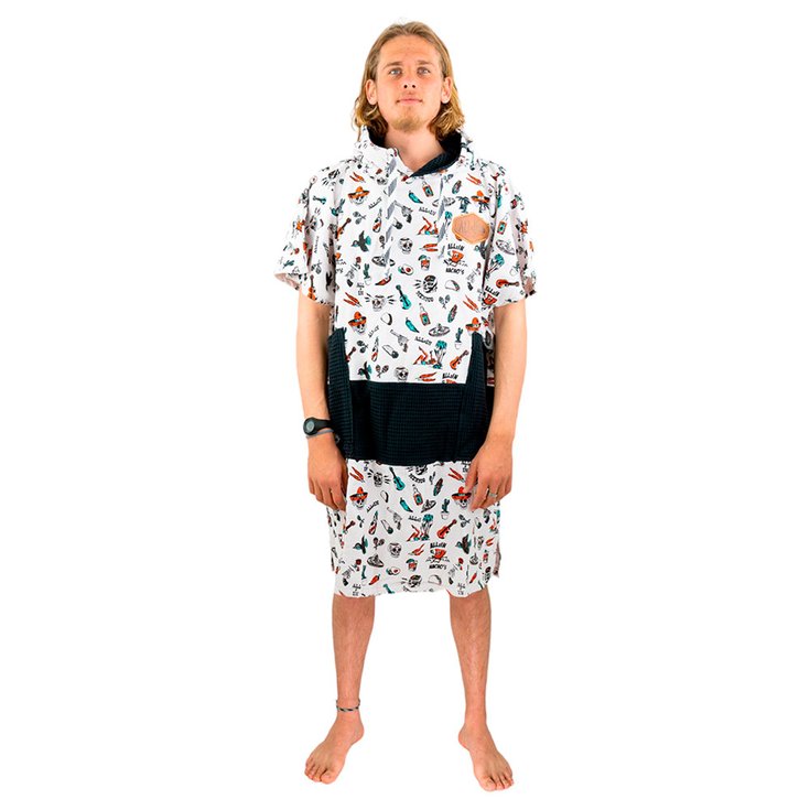 All-In V-Poncho Men Beach Crew Mexicano 