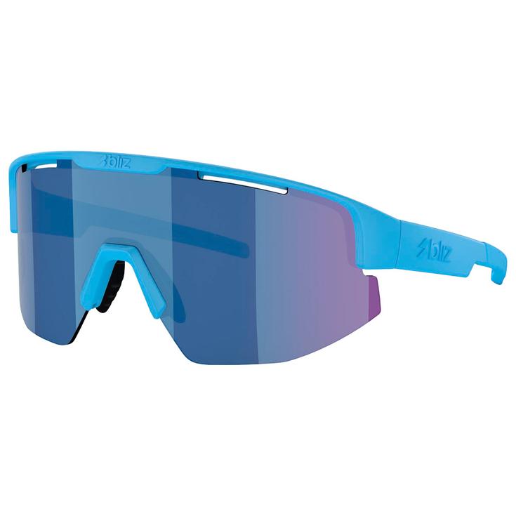 Bliz Lunettes de soleil Matrix Matte Blue Grey Blue Présentation