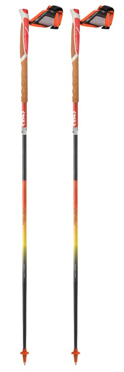 TSL Bastoncini Trail Carbon 4 Cork Cross Short Goyave Yellow Presentazione